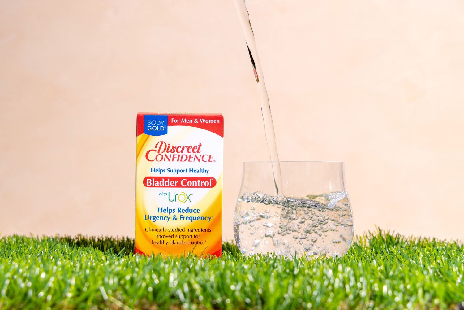 discreet confidence water