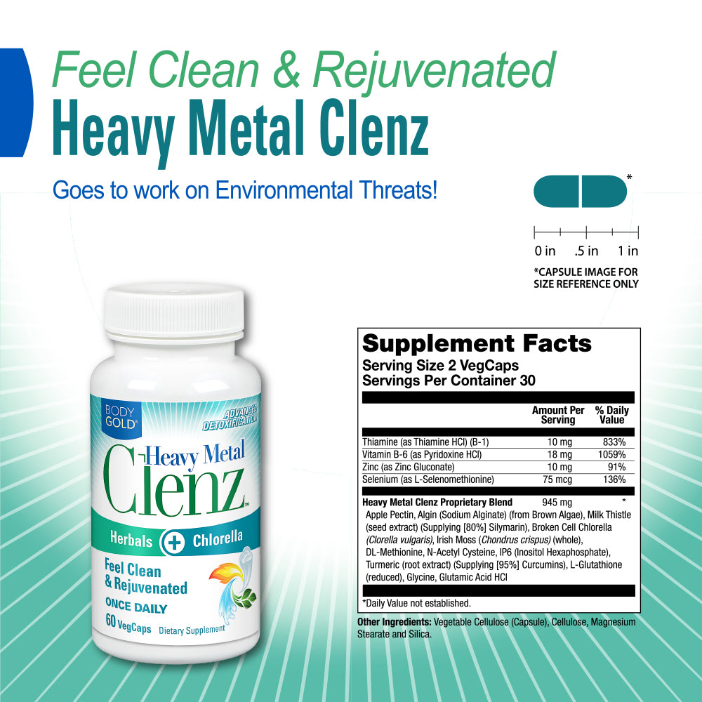 Enviro Clenz (Previously Heavy Metal Clenz) Herbals & Chlorella