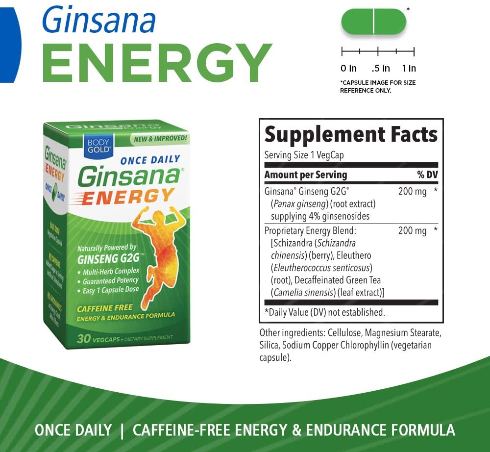 Once Daily Ginsana Energy